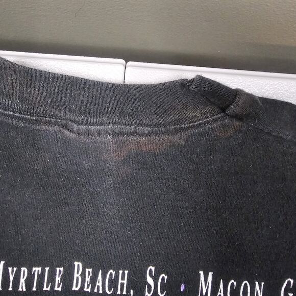 Vintage Tracy Lawrence Tshirt Large 90s Country Music Band Concert Singlestitch - Picture 8 of 11